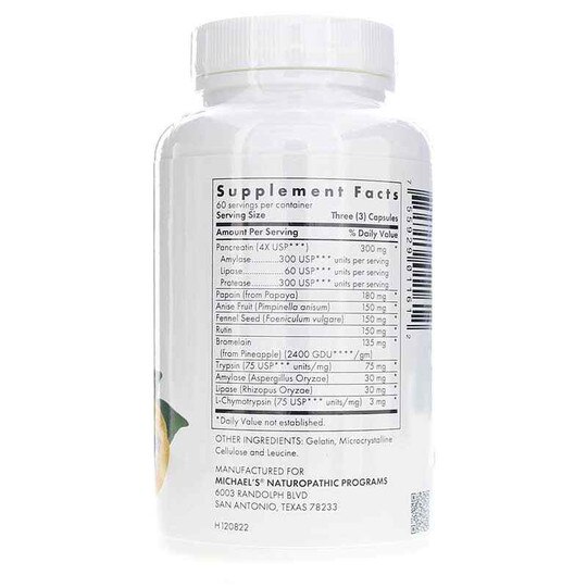 Digestive Enzymes, MNP